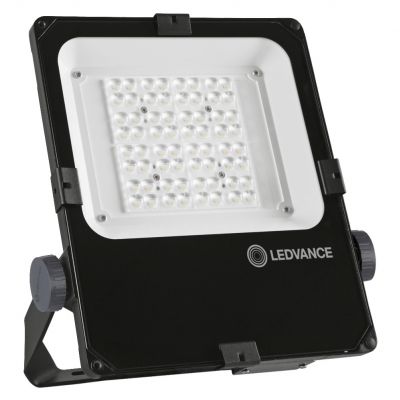 Naświetlacz LED FL PFM ASYM 45x140 50W 3000K BK 5700lm IP66 czarny 4058075353619 LEDVANCE (4058075353619)