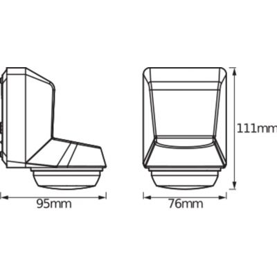 SENSOR WALL 360DEG IP55 DG LEDVANCE (4058075244832)