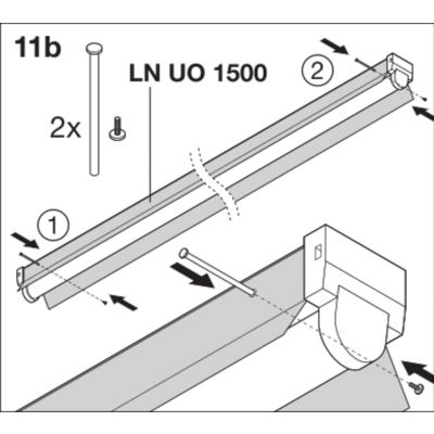 LN UO 1200 33W 3000K LEDV LEDVANCE (4058075122147)
