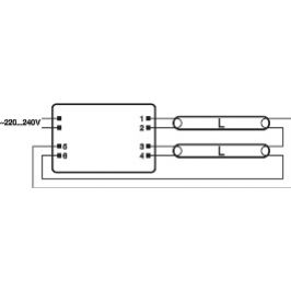 Ledvance Statecznik elektroniczny - QTIDALI 1X36/220-240 DIM UNV1 OSRAM (4050300870427)