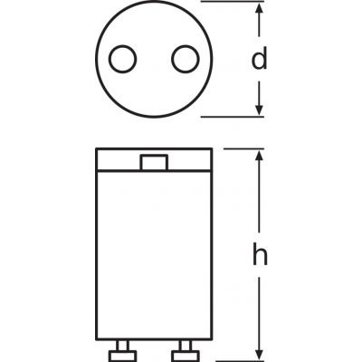 Ledvance Zapłonnik - ST171 SAFETY/220-240 UNV1 OSRAM (4050300422855)