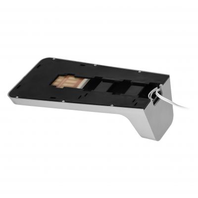 NELA zestaw 3 lampek podszafkowych LED, 2x2W + 7,5W, 4000K, z USB, czarny AD-OM-6332L4/B ORNO (AD-OM-6332L4/B)