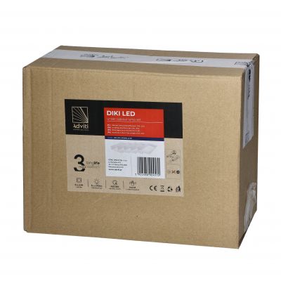 DIKI zestaw 5 lampek podszafkowych LED, 5x2W, 4000K, z wyłącznikiem bezdotykowym, biały AD-OM-6336L4/W ORNO (AD-OM-6336L4/W)