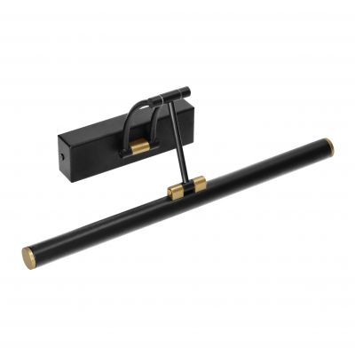 Kinkiet lampa nad lustro RICO LED 7W 770lm 4000K IP44 dł. 40 cm czarna ORNO (AD-OM-6518L4/B)