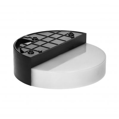 HALIT LED 10W oprawa ogrodowa z czujnikiem ruchu 140st 600lm IP65 4000K IK10 czarna ORNO (AD-OP-6116BLPMR4)