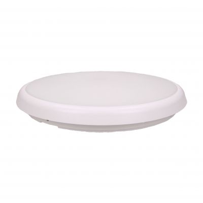 CERS LED 22W, plafon z mikrofalowym czujnikiem ruchu, 2000lm, IP65, 4000K, poliwęglan mleczny biały, AD-PL-6091WLPMM4 ORNO (AD-PL-6091WLPMM4)