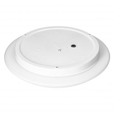 LUBA oprawa LED 18W, 4000K, 1800lm, biała-stal, klosz matowy-szkło, IP44 AD-PL-6282WLSM4 ORNO (AD-PL-6282WLSM4)