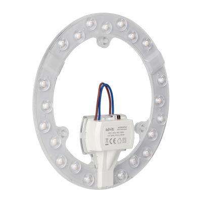 AVIS II LED 18W, panel świetlny, 1650lm, 3000K, 3 neodymowe magnesy, O 176 AD-SW-6274L3 ORNO (AD-SW-6274L3)