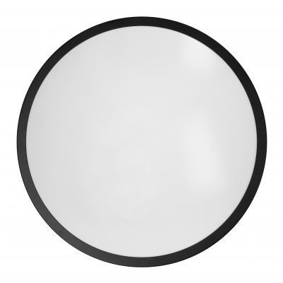 Lampa sufitowa SELENE plafon 2xE27 2x60W klosz matowy IP54 czarny ORNO (CL/2XE27-10/B)