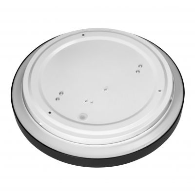Lampa sufitowa SELENE plafon 2xE27 2x60W klosz matowy IP54 czarny ORNO (CL/2XE27-10/B)