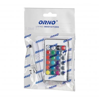 Sterownik LED RGB IR24 72W LH-8/7 ORNO (LH-8/7)