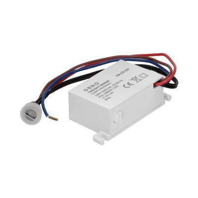 Czujnik zmierzchowy z hermetyczną zewnętrzną sondą, IP54, mini, 2000W OR-CR-227 ORNO (OR-CR-227)