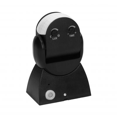 Czujnik ruchu 180st., regulacja pionowa i pozioma, IP65, 1200W, czarny OR-CR-236/B ORNO (OR-CR-236/B)