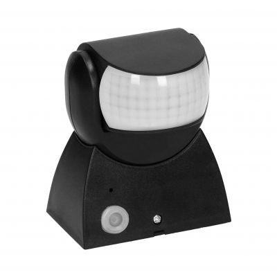 Czujnik ruchu 180st., regulacja pionowa i pozioma, IP65, 1200W, czarny OR-CR-236/B ORNO (OR-CR-236/B)