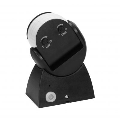 Czujnik ruchu 180st., regulacja pionowa i pozioma, IP65, 1200W, czarny OR-CR-236/B ORNO (OR-CR-236/B)