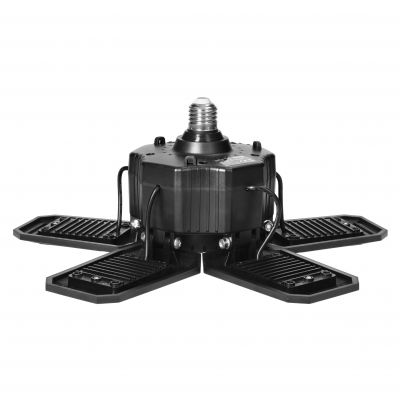 RIGEL LED, lampa warsztatowa składana 5-skrzydłowa, E27, 55W, 6500K, 4950lm WL-10 ORNO (WL-10)