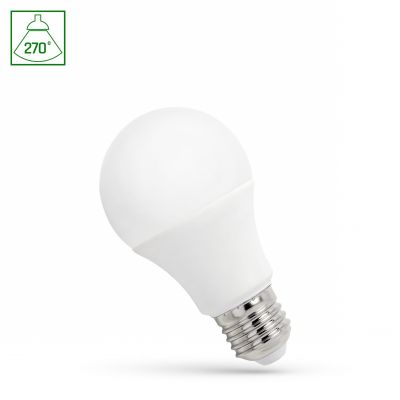 Żarówka LED GLS E27 230V 4,9W zimna biel WOJ+13272_4.9W SPECTRUM (WOJ+13272_4.9W)