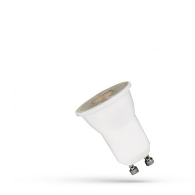 Żarówka LED MR11 GU10 230V 4W SMD 55st z soczewką neutralna biel WOJ+14667 SPECTRUM (WOJ+14667)