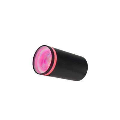 Lampa punktowa Chloe Mini Ring natynkowa GU10 IP20 czarna nieruchoma  SLIP005044 Spectrum Led (SLIP005044)