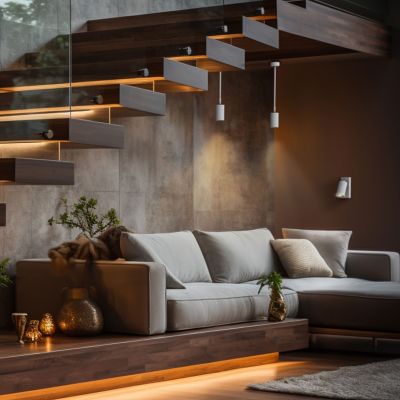 VARIOSA GU10 BAZA 230V IP20 55X100X450MM BIAŁY OKRĄGŁA (SLIP006027)