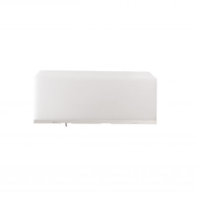 Lampa elewacyjna kinkiet SCATOLLO 8W ciepła/neutralna/zimna biel IP54 BIAŁY (SLI003037CCT_PW)