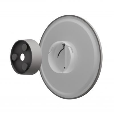 Lampa elewacyjna kinkiet PIATTA 18W ciepła/neutralna/zimna biel IP44 SZARY SLI003044CCT_PW SPECTRUM (SLI003044CCT_PW)