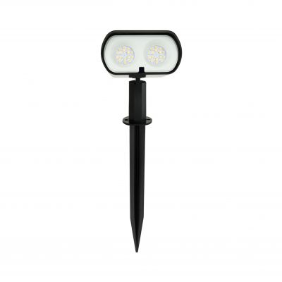 Lampa wbijana solarna ogrodowa OCULUS SOLARIS IP65 2W czarny + pilot (SLI049002)