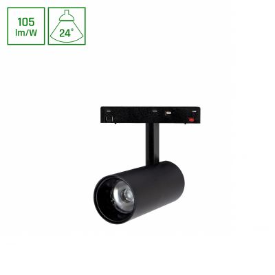 SYSTEM SHIFT BASIC - SPOT M OPRAWA KIERUNKOWA 50X110X170MM 12W 2700K CZARNY (WLD+70023WW)