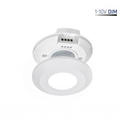 Czujnik ruchu PIR 360st 2kW 8m 1-10V n/t IP20 230V Wi-Fi/BT Spectrum SMART (WOJ+05782)