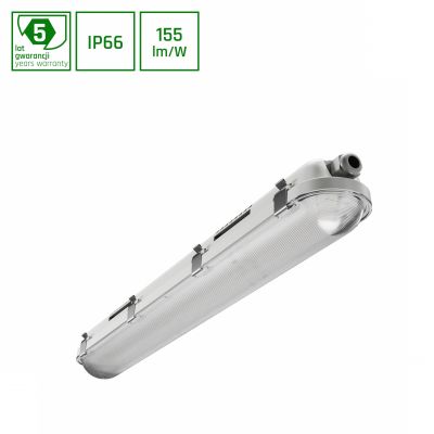LIMEA GIGANT PRO HERMETYK   600mm 21W/12W NW 230V 120ST IP66 IK10 600x80x68mm 5 lat gw. (SLI028250NW_PW)