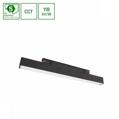 SYSTEM SHIFT CCT LINE S Lampa oprawa liniowa 8W 100ST CZARNY SWITCH  WLD+40008_CCT Spectrum (WLD+40008_CCT)