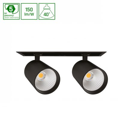 MDD PESO 2 840 39W 230V 40st Black MDD11PRO4084040B  WOJP03314 Spectrum Led (WOJP03314)