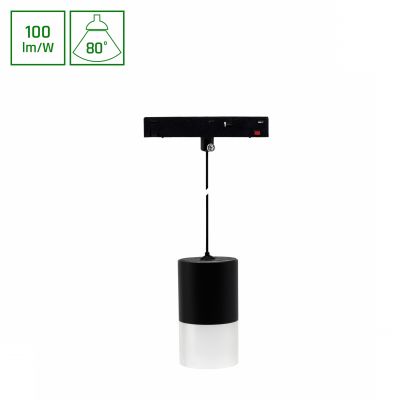 SYSTEM SHIFT BASIC - HANGIT OPRAWA ZWIS 55X95MM (1100MM WIRE) 7W 4000K CZARNY (WLD+70024NW)