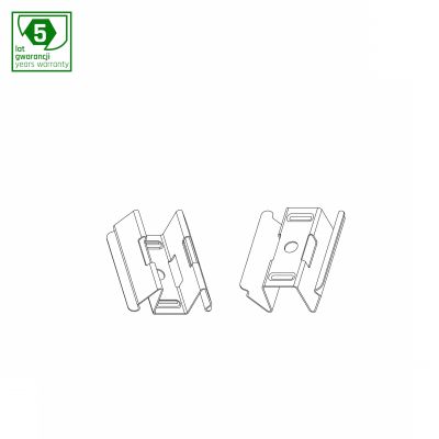 UCHWYT DO MONTAŻU NATYNKOWEGO ALLDAY BASIC KPL. 2 SZT.(DLA 1203mm) (ACC+047300)