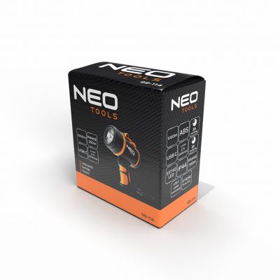 Latarka reflektor i szperacz 1000 lm LED. 99-114 NEO TOOLS GTX (99-114)