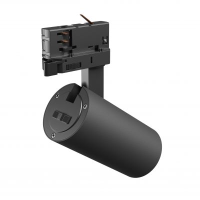 ANDROMEDA PRIME NA SZYNOPRZEWÓD 3F CCT 16W 230V 25st IP20 śr. 63x134x184mm CZARNY SPECTRUM (SLI033035CCT_PW)