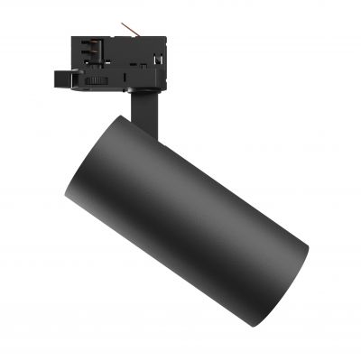 ANDROMEDA PRIME NA SZYNOPRZEWÓD 3F CCT 24W 230V 25st IP20 śr.76x177x228mm CZARNY SPECTRUM (SLI033036CCT_PW)