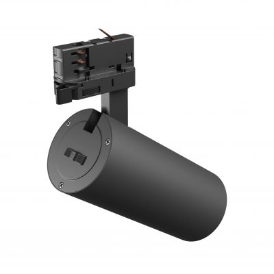 ANDROMEDA PRIME NA SZYNOPRZEWÓD 3F CCT 24W 230V 25st IP20 śr.76x177x228mm CZARNY SPECTRUM (SLI033036CCT_PW)