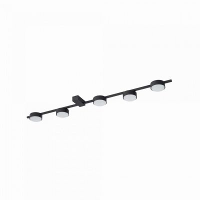 Lampa sufitowa LED czarna nowoczesna do salonu sypialni pokoju PILLS V NOWODVORSKI (8262)