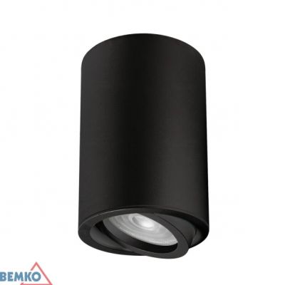 Oprawa nasufitowa punktowa ULTER regulowana fi70 GU10 max.1x50W czarna C23-DLU-AR-GU10-150-BL BEMKO BEMKO (C23-DLU-AR-GU10-150-BL)