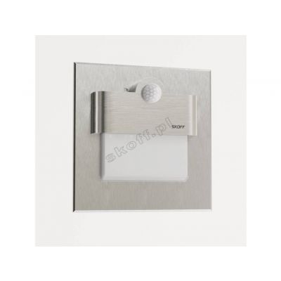 Oprawa schodowa LED Tango LED PIR 120 Motion Sensor Light 1,0W 10V DC 4000K barwa neutralna IP20 szlif Inox SKOFF (MJ-TAN-K-N-1-ML-ML-01)