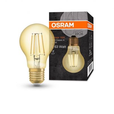Żarówka LED E27 7,5W barwa ciepła Vintage retro filament   LEDVANCE (4058075293359)