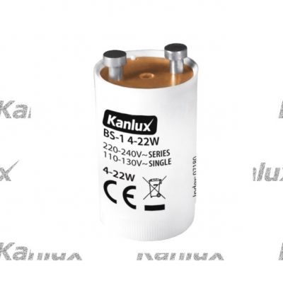 Zapłonnik do świetlówek BS-1 4-22W 7180 KANLUX (7180)