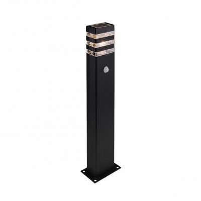 Nowodvorski lampa stojąca zewnętrzna z czujnikiem ruchu Rio I E27 czarna 65,5cm 9097 (9097)