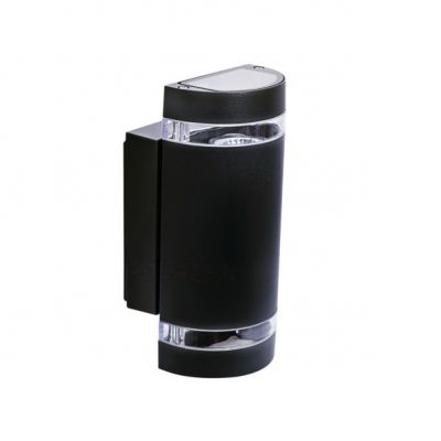 Oprawa ścienna ZEW EL-235U-B GU10 IP44 Czarny 22441 KANLUX (22441)