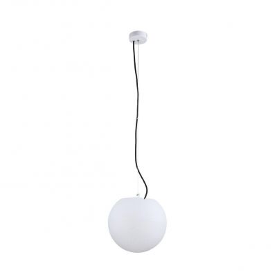 Nowodvorski lampa wisząca zewnętrzna Cumulus M E27 biała O45cm 9715 (9715)