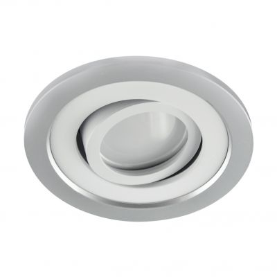Sufitowa oprawa punktowa BORYS C SILVER/WHITE IDEUS (03225)