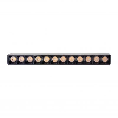 SYSTEM SHIFT BASIC - GRID S Oprawa liniowa 220mm 12W 2700K b. ciepła CZARNY Spectrum LED (WLD+70029WW)