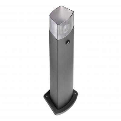 PEONIA oprawa ogrodowa słupek z czujnikiem PIR E27 max. 15W IP54 75 cm czarna AD-OP-6582BE27PPR ORNO (AD-OP-6582BE27PPR)