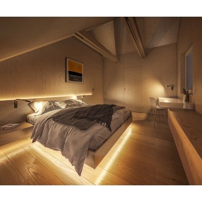 Taśma LED Professional COB 11W/m IP65 10mm x 5m ciepła 12VDC LS611 LUMAX (LS611)
